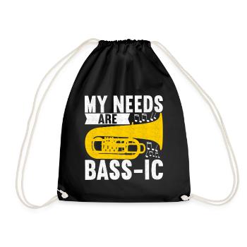 Tuba Tubiste - Sac de sport léger - noir - Devant