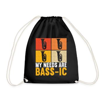 Tuba Tubiste - Sac de sport léger - noir - Devant