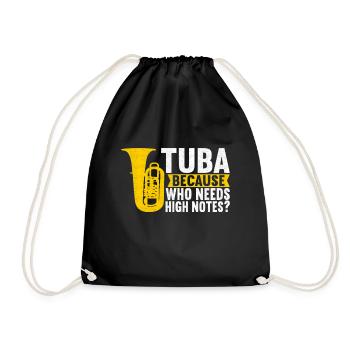Tuba Tubiste - Sac de sport léger - noir - Devant