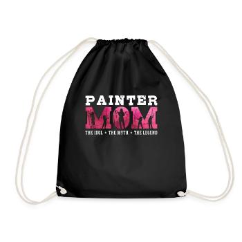 Painter Dad The Idol The Myth The House Painter - Turnbeutel - Schwarz - Vorne
