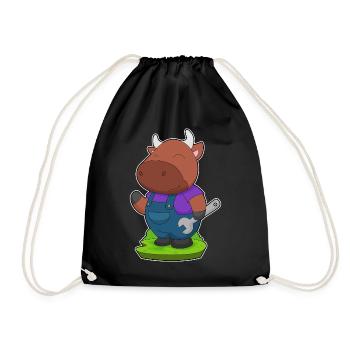 Atelier de clé mécanique Bull - Sac de sport léger - noir - Devant