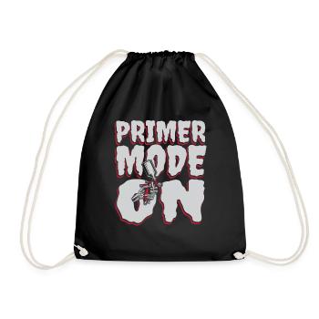 Primer Mode On Car Spray Automotive Vehicle Car - Drawstring Bag - black - Front