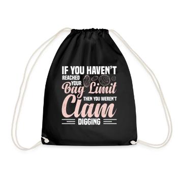 Mussels Seafood - Drawstring Bag - black - Front