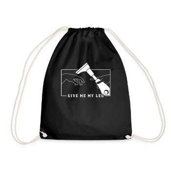 Michel-Ange Création d’Adam Prothèse Jambe - Sac de sport léger - noir - Devant