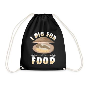 Mussels Seafood - Drawstring Bag - black - Front