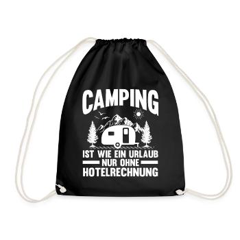Camping-car Camping-car Camping Camping - Sac de sport léger - noir - Devant