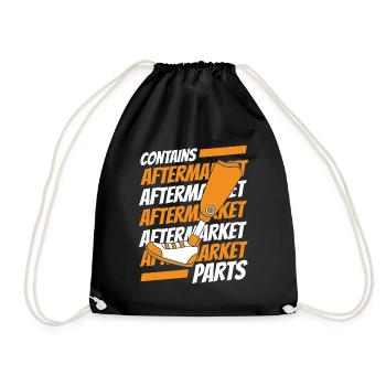 Contient des pièces de rechange, une prothèse, un pied, une jambe - Sac de sport léger - noir - Devant
