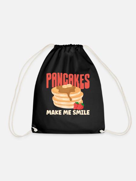 Pancake Lover Kids Pancakes Make - Turnbeutel - Schwarz