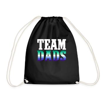 Gay Papa Allié Papa Fête des Pères - Sac de sport léger - noir - Devant