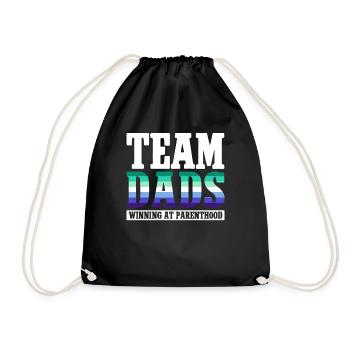 Gay Papa Allié Papa Fête des Pères - Sac de sport léger - noir - Devant