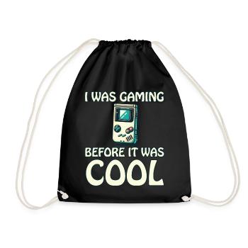 Le jeu rétro avant d’être cool - Sac de sport léger - noir - Devant