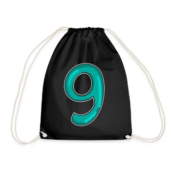 9 - Sac de sport léger - noir - Devant