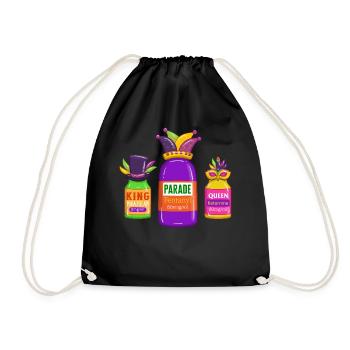 Chemise d’infirmière, Parade Fentanyl King Midzolam Queen - Sac de sport léger - noir - Devant