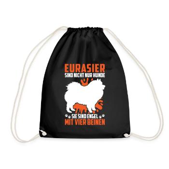 Eurasier n’est pas qu’un chien Spitz eurasien - Sac de sport léger - noir - Devant