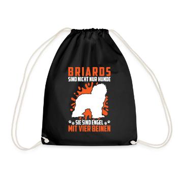 Briard n’est pas qu’un chien Berger de Brie Briard - Sac de sport léger - noir - Devant