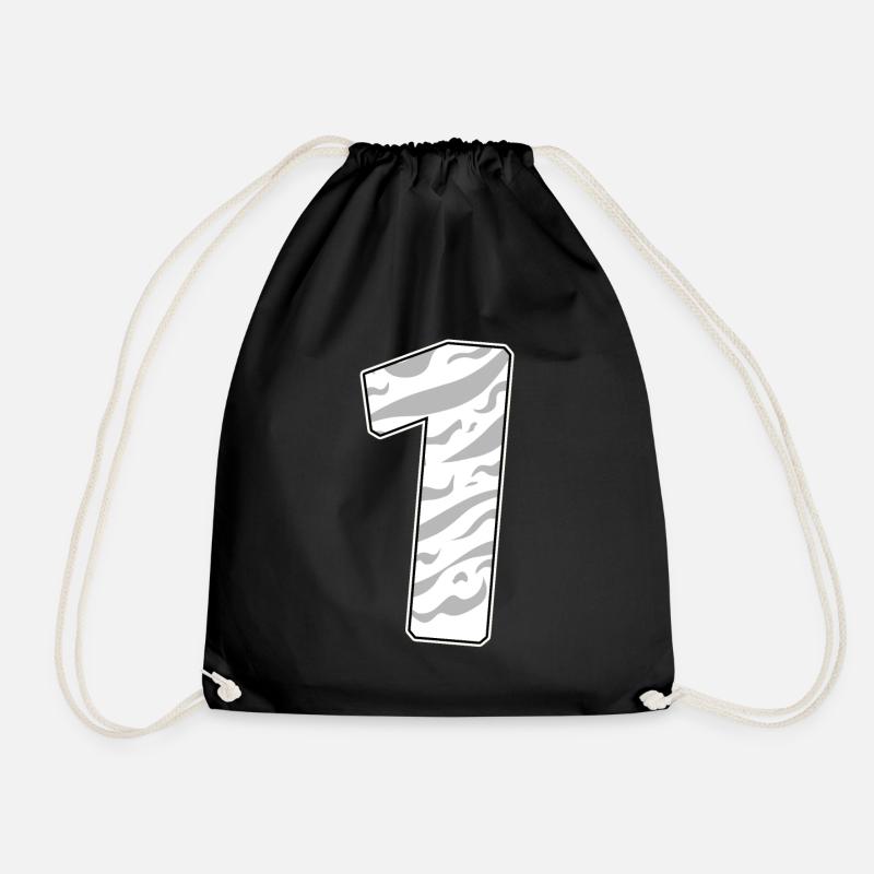 1 - Drawstring Bag - black