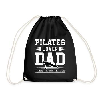 Pilates L’amant Papa L’idole Le mythe Coach de Pilates - Sac de sport léger - noir - Devant