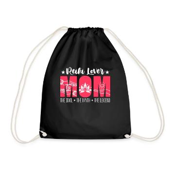 Reiki Amant Maman L’Idole Le Mythe Aime La Méditation - Sac de sport léger - noir - Devant