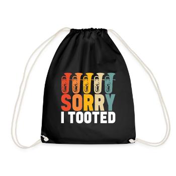 Euphonium Euphonist - Drawstring Bag - black - Front