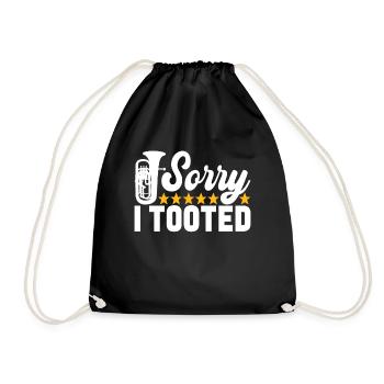 Euphonium Euphonist - Drawstring Bag - black - Front