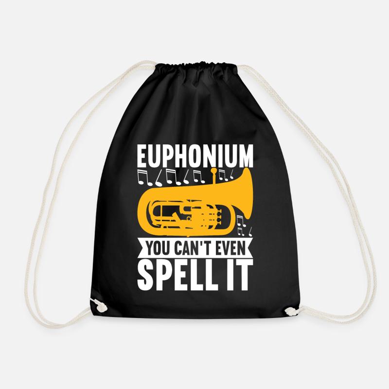 Euphonium Euphonist - Turnbeutel - Schwarz