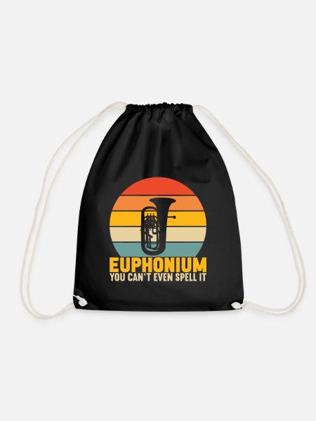 Euphonium Euphonist - Turnbeutel - Schwarz