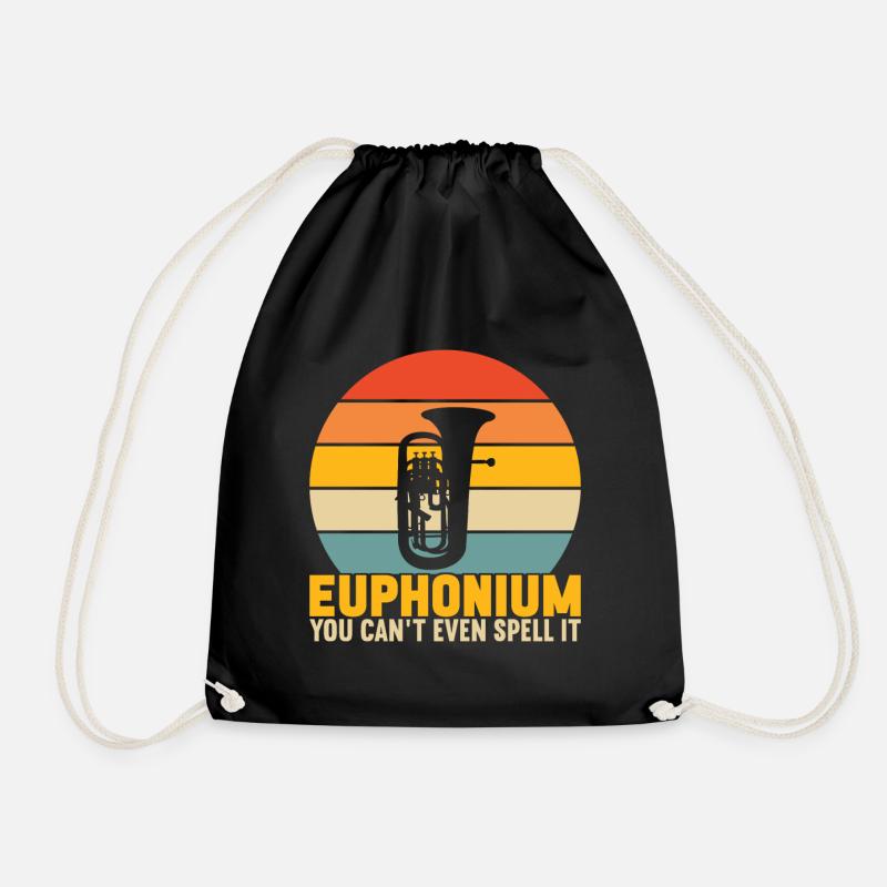 Euphonium Euphonist - Turnbeutel - Schwarz
