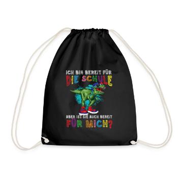 I'm ready for that, she's ready for me - Drawstring Bag - black - Front
