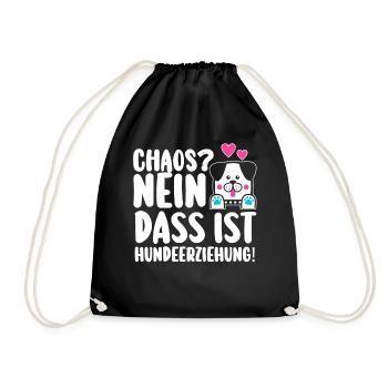 Dog Dog Owner Dog Owner Dog Trainer Dogs - Drawstring Bag - black - Front
