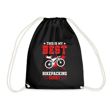 C’est ma meilleure chemise de bikepacking Gravel Bicycle B - Sac de sport léger - noir - Devant