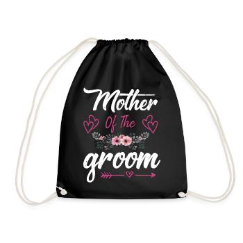 Mère de la mariée marié - Sac de sport léger - noir - Devant