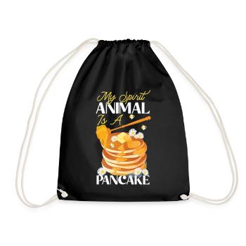 Pancake Lover Kids My Spirit - Drawstring Bag - black - Front
