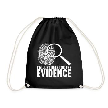 Forensics Forensic Scientist - Drawstring Bag - black - Front