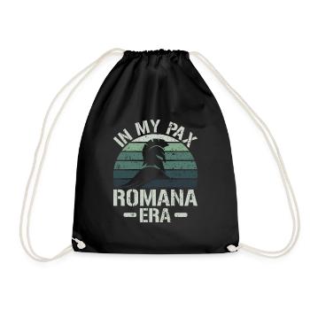 In My Pax Romana Era - Roman Empire - Drawstring Bag - black - Front