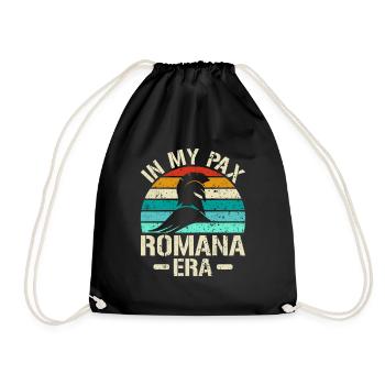 In My Pax Romana Era - Roman Empire - Drawstring Bag - black - Front