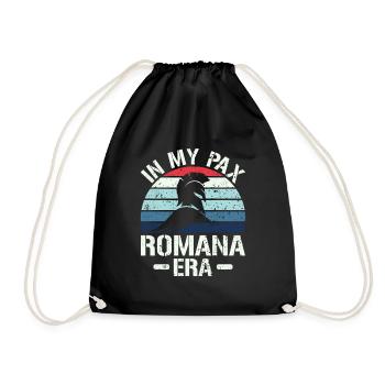 In My Pax Romana Era - Roman Empire - Drawstring Bag - black - Front