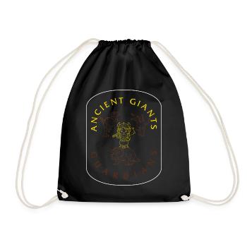 Chemise de paléontologie, Ancient Giants gardiens Tee, - Sac de sport léger - noir - Devant