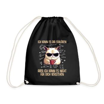 Je ne peux pas le comprendre pour vous Mathématiques - Sac de sport léger - noir - Devant