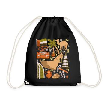 Dubaï - Sac de sport léger - noir - Devant