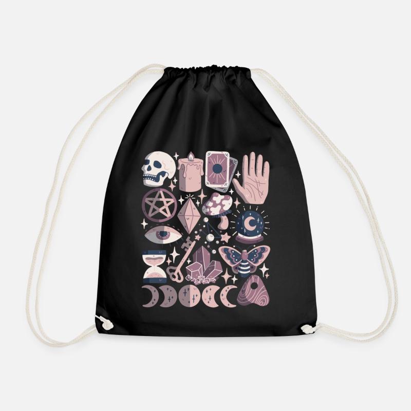 Esotericism - Drawstring Bag - black