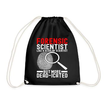 Criminalistique - Sac de sport léger - noir - Devant