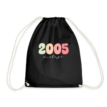 Millésime Millésime 2005 Anniversaire - Sac de sport léger - noir - Devant