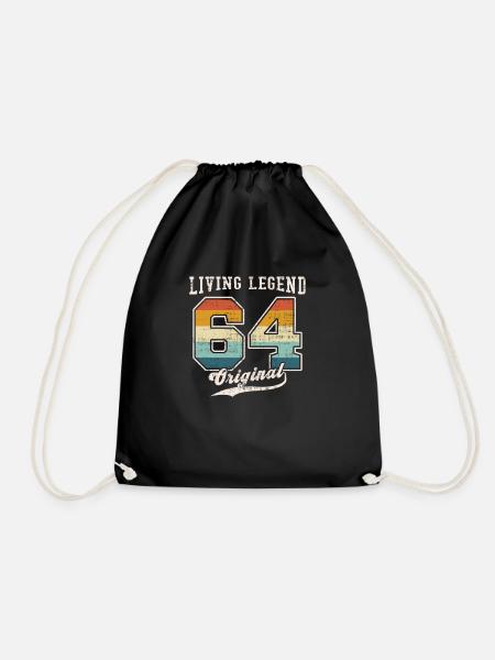 1964 Geburtstag Living Legend Original II - Turnbeutel - Schwarz