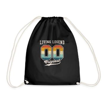 2000 anniversaire légende vivante Original II - Sac de sport léger - noir - Devant