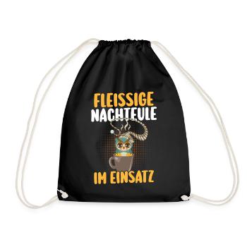 Café Industrieux Night Owl Night Shift - Sac de sport léger - noir - Devant