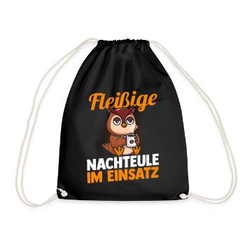Café Industrieux Night Owl Night Shift - Sac de sport léger - noir - Devant