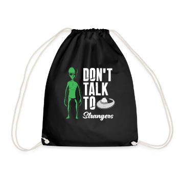 Aliens Aliens Alien - Turnbeutel - Schwarz - Vorne
