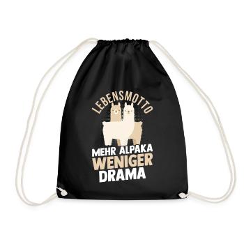 Alpaga - Sac de sport léger - noir - Devant