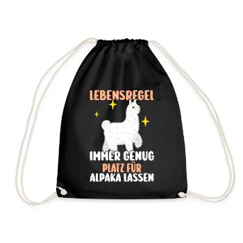 Alpaga - Sac de sport léger - noir - Devant