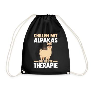 Alpaga - Sac de sport léger - noir - Devant